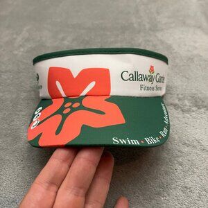 Callaway Gardens Fitness series Visor  Swim Bike Run Triathalon
